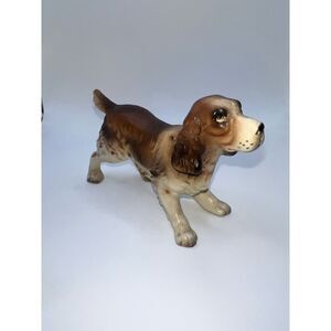 VTG Norcrest Porcelain Spaniel Dog Figurine Made In Japan Collectibles Dog Lover